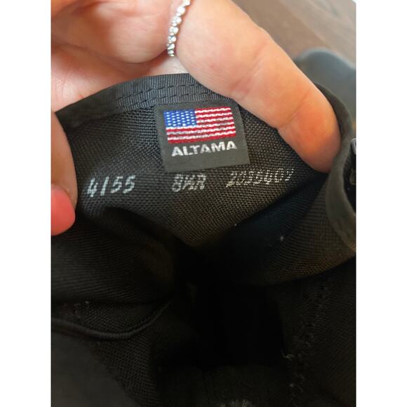 Altama Military boots 8.5 R, black, preowned